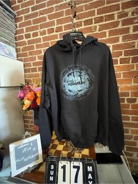 Ripley's Aquarium hooded sweatshirt featuring a graphic